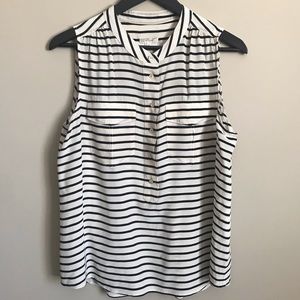 J. Crew Silk Sleeveless Blouse